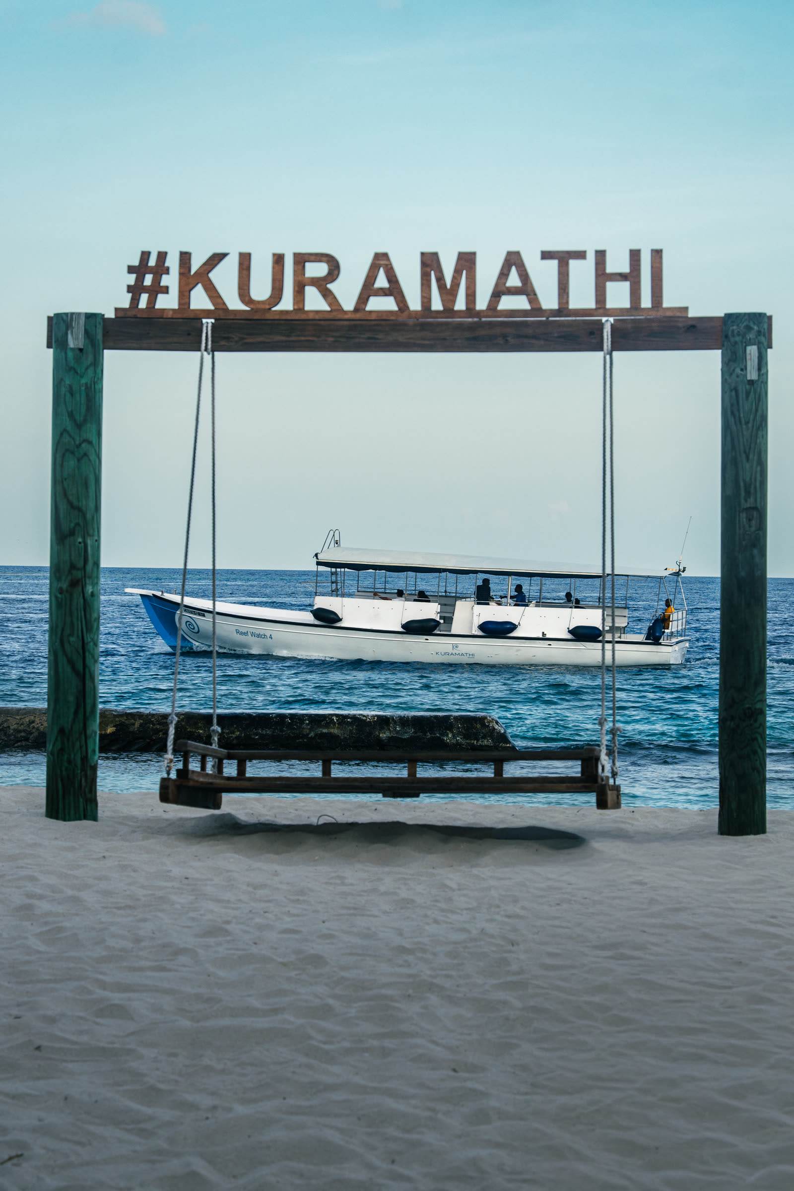 Strandschaukel auf Kuramathi